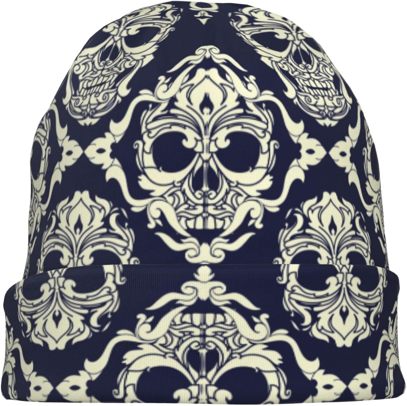 Unisex Skull Beanie Soft Winter