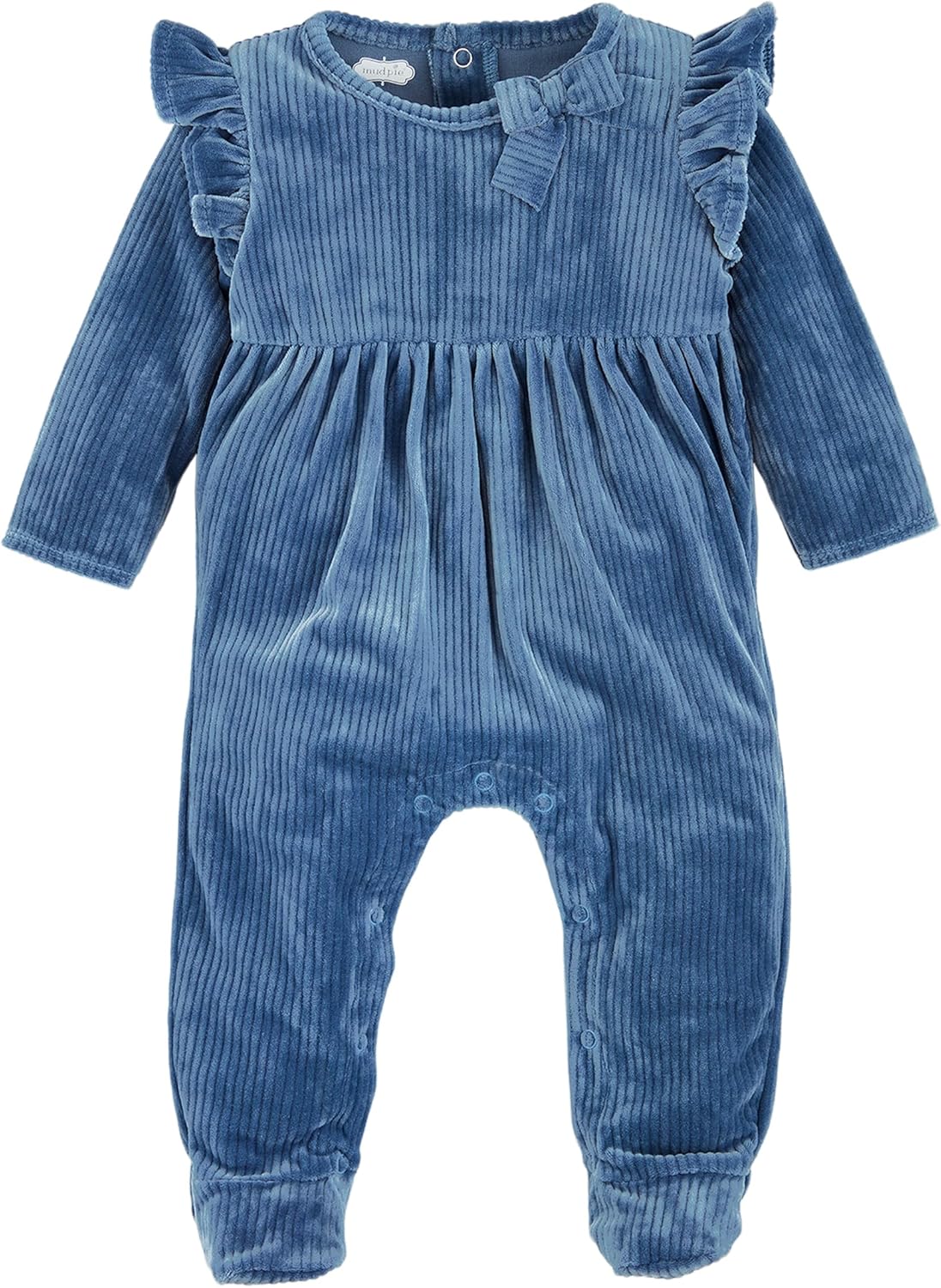 Adorable Baby Girl Sleepy with Soft Velour Fabric