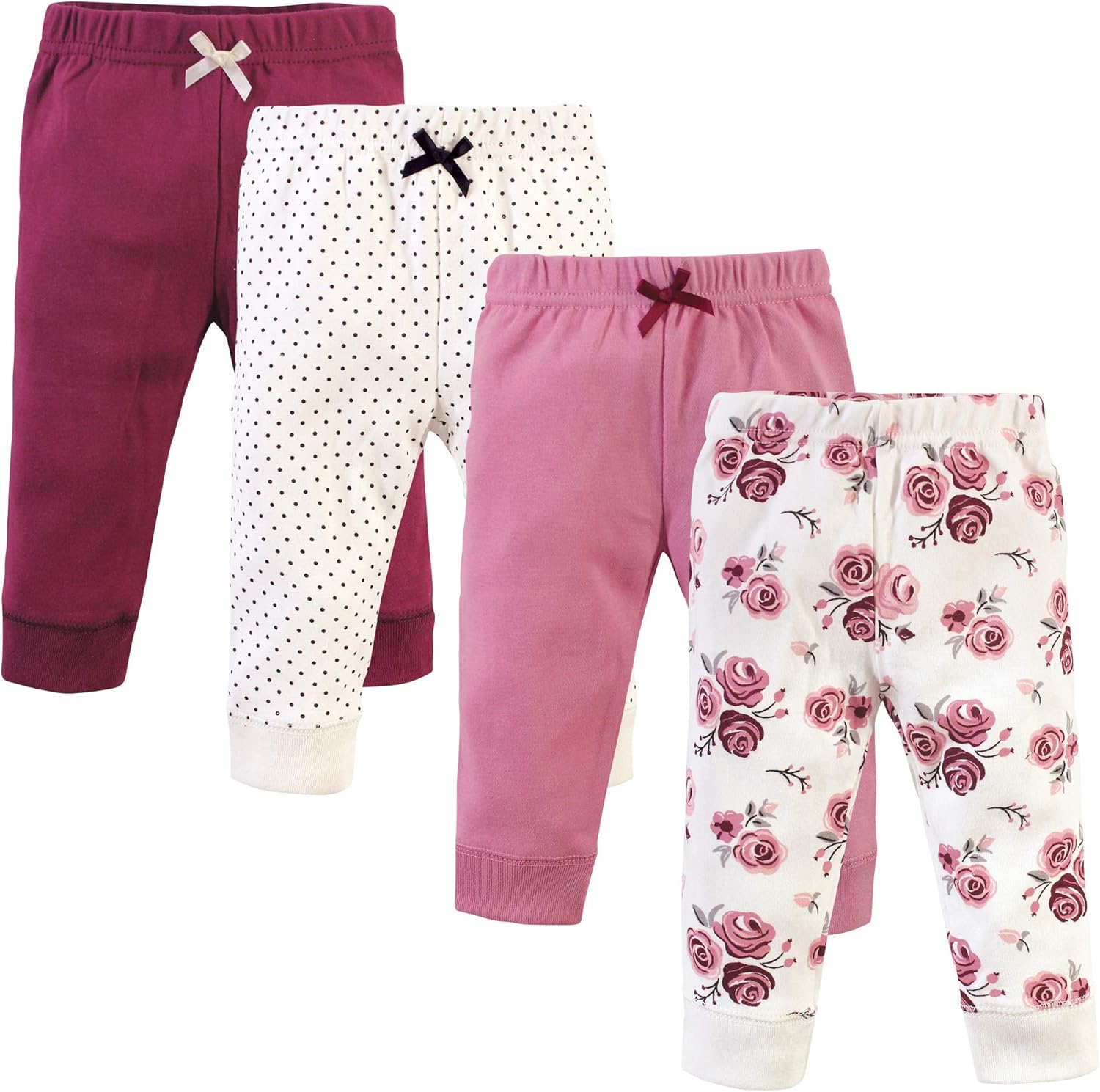 Hudson Baby Baby Girls Cotton Leggings Set