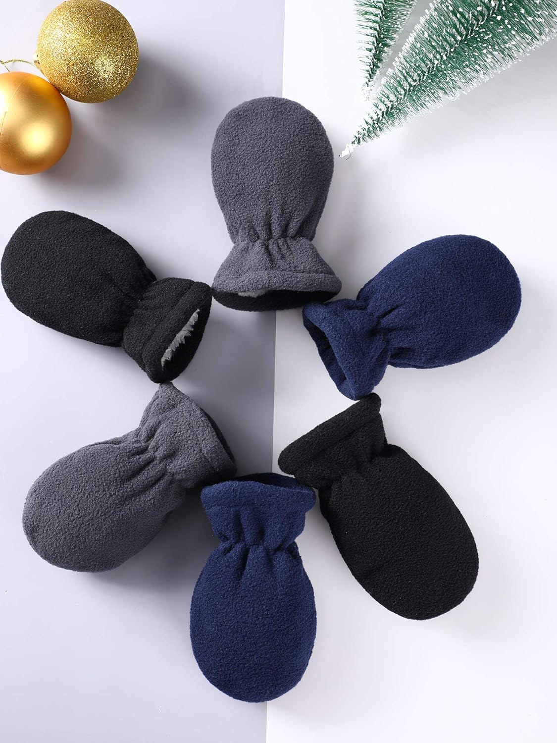 Warm Soft Winter Mittens for Babies Kids