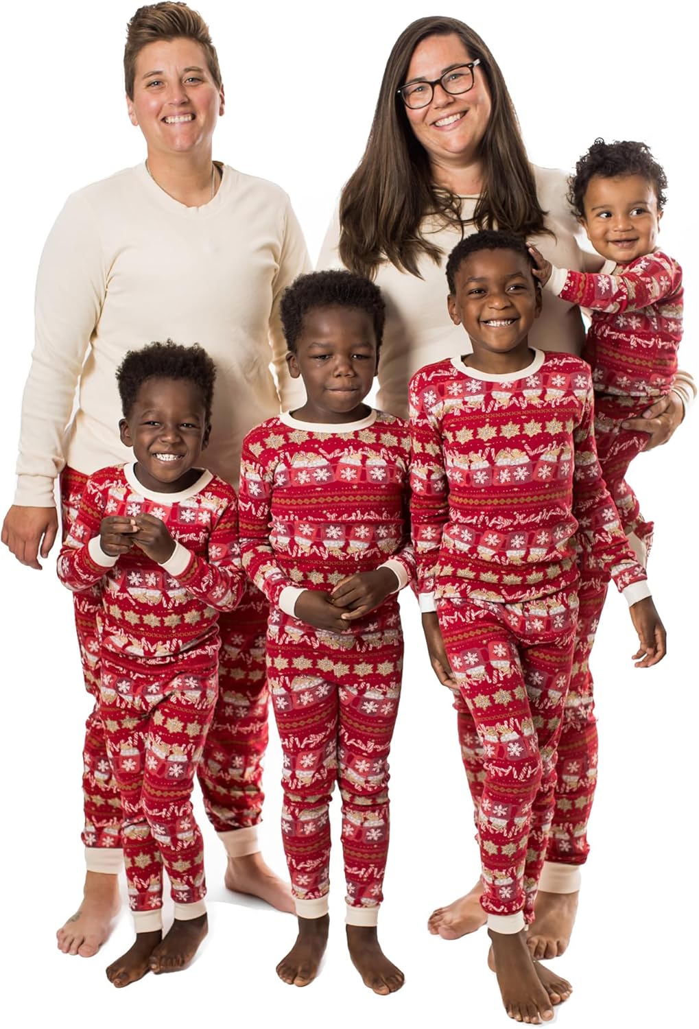 Burts Bees Baby Family Christmas Pajamas - Soft Organic Cotton for Kids Adults