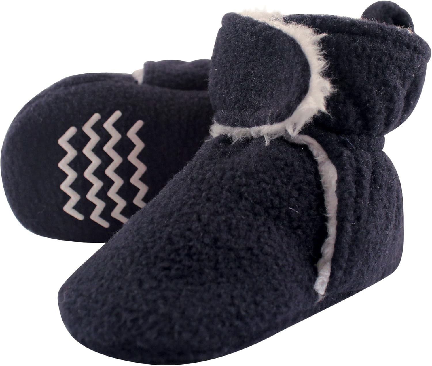 Cozy Hudson Baby Unisex Faux Sherpa Baby Booties