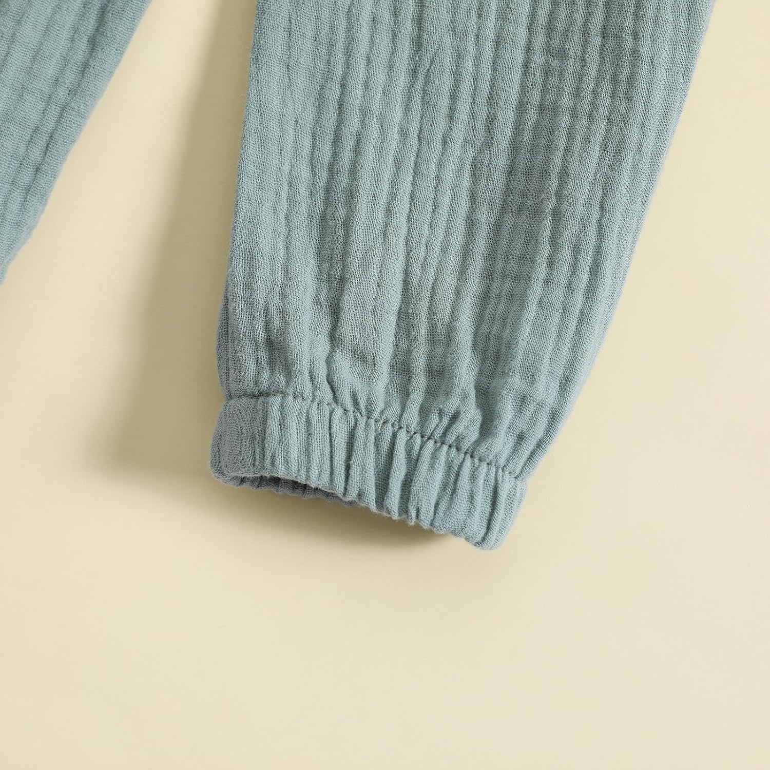 Comfy Cotton Linen Joggers for Toddler Boys Girls