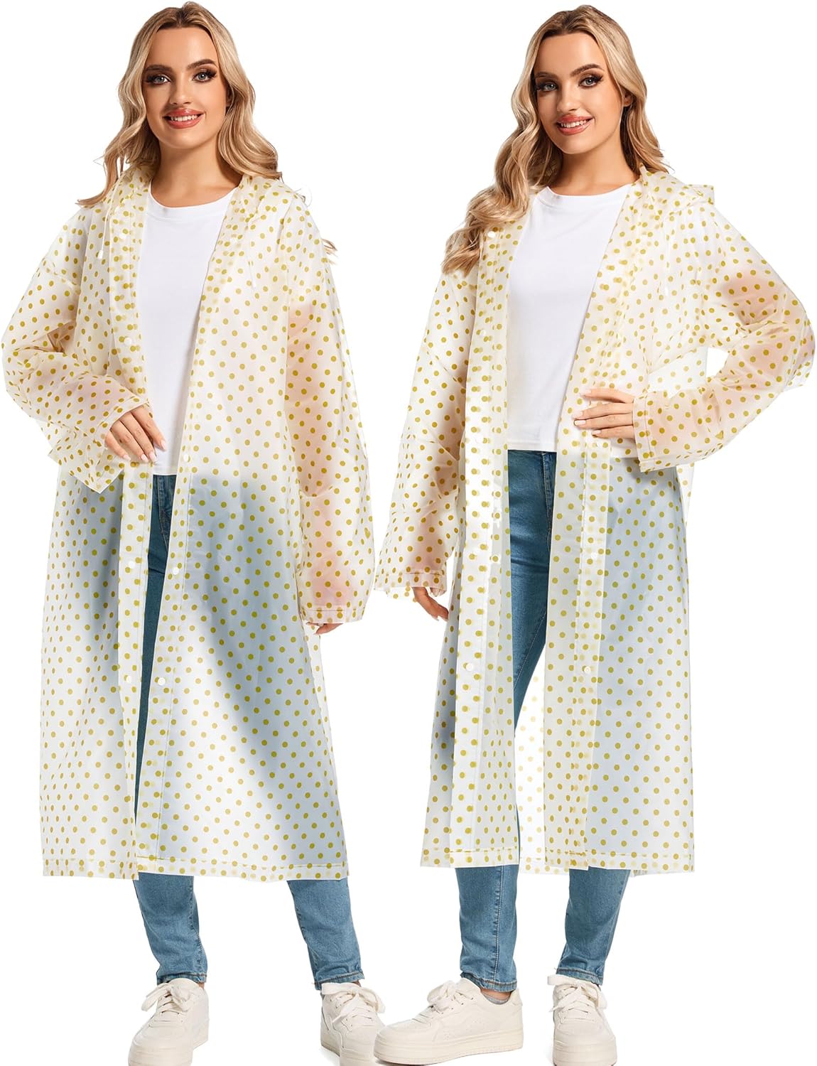 Borogo 2-Piece Reusable Rain Coats