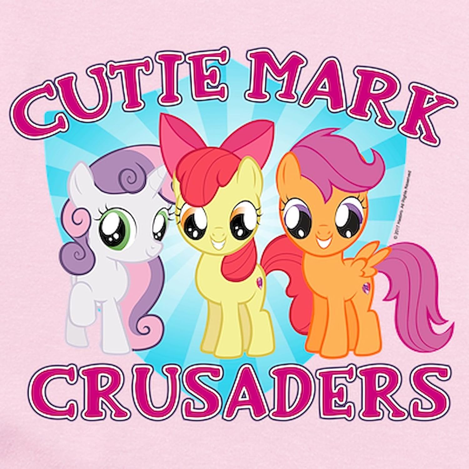 CafePress My Little Pony Cutie Mark Baby Light Bodysuit Soft Adorable