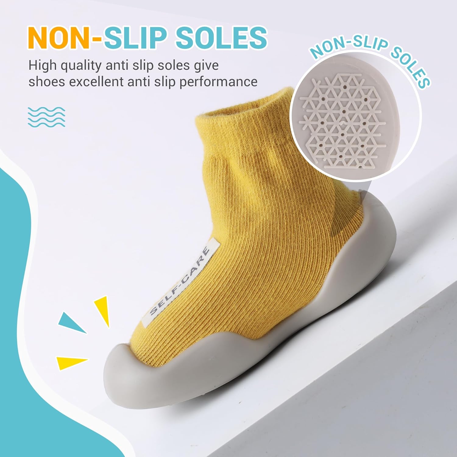 XQXG Baby Shoes- toddler first walker shoes Non-slip breathable unisex design