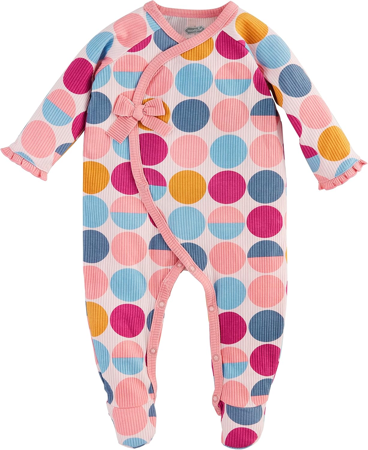 Mud Pie Baby Girl Sleepy with Polka Dots Policemans Cap