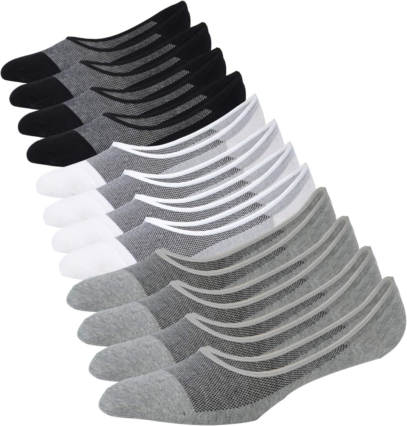 JORMATT No Show Socks for Men Comfort Durability