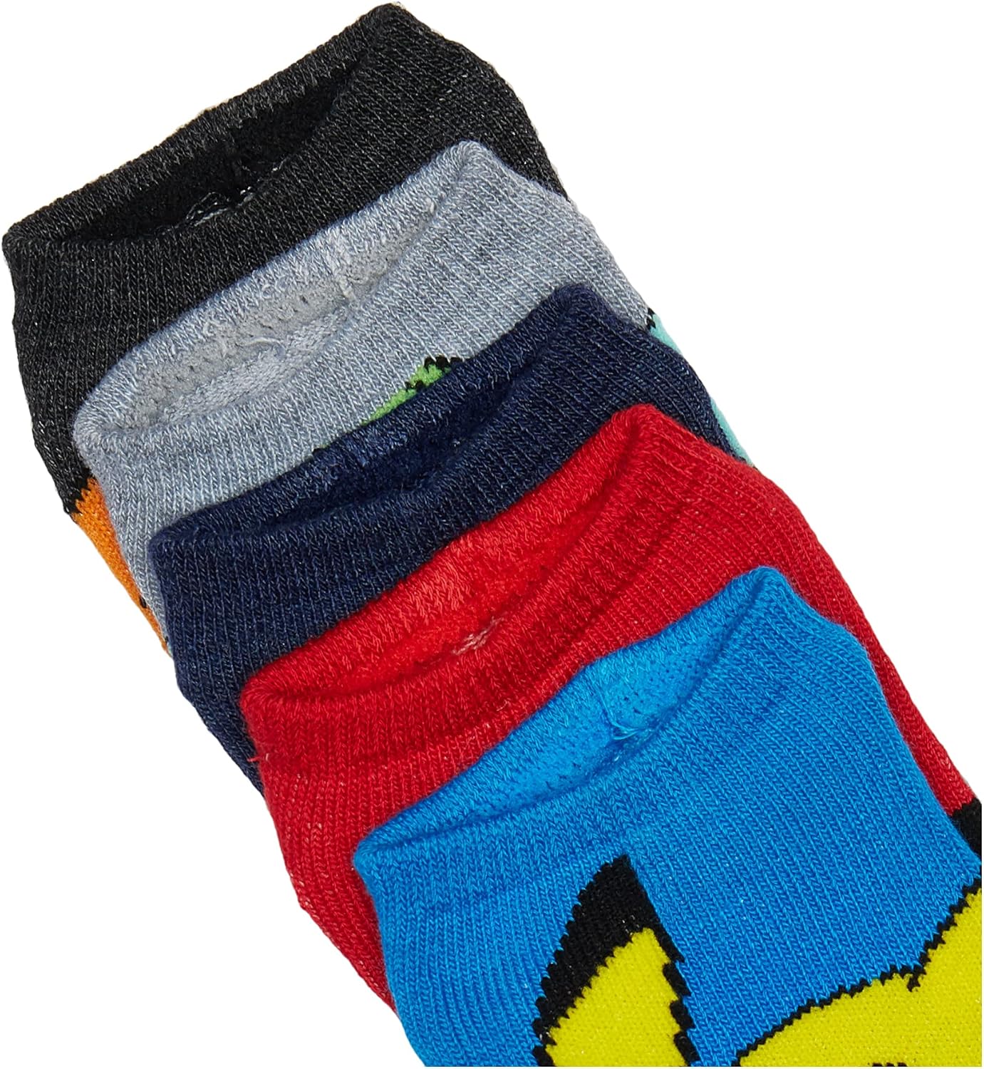 Pokemon Boys 5 Pack No Show Socks