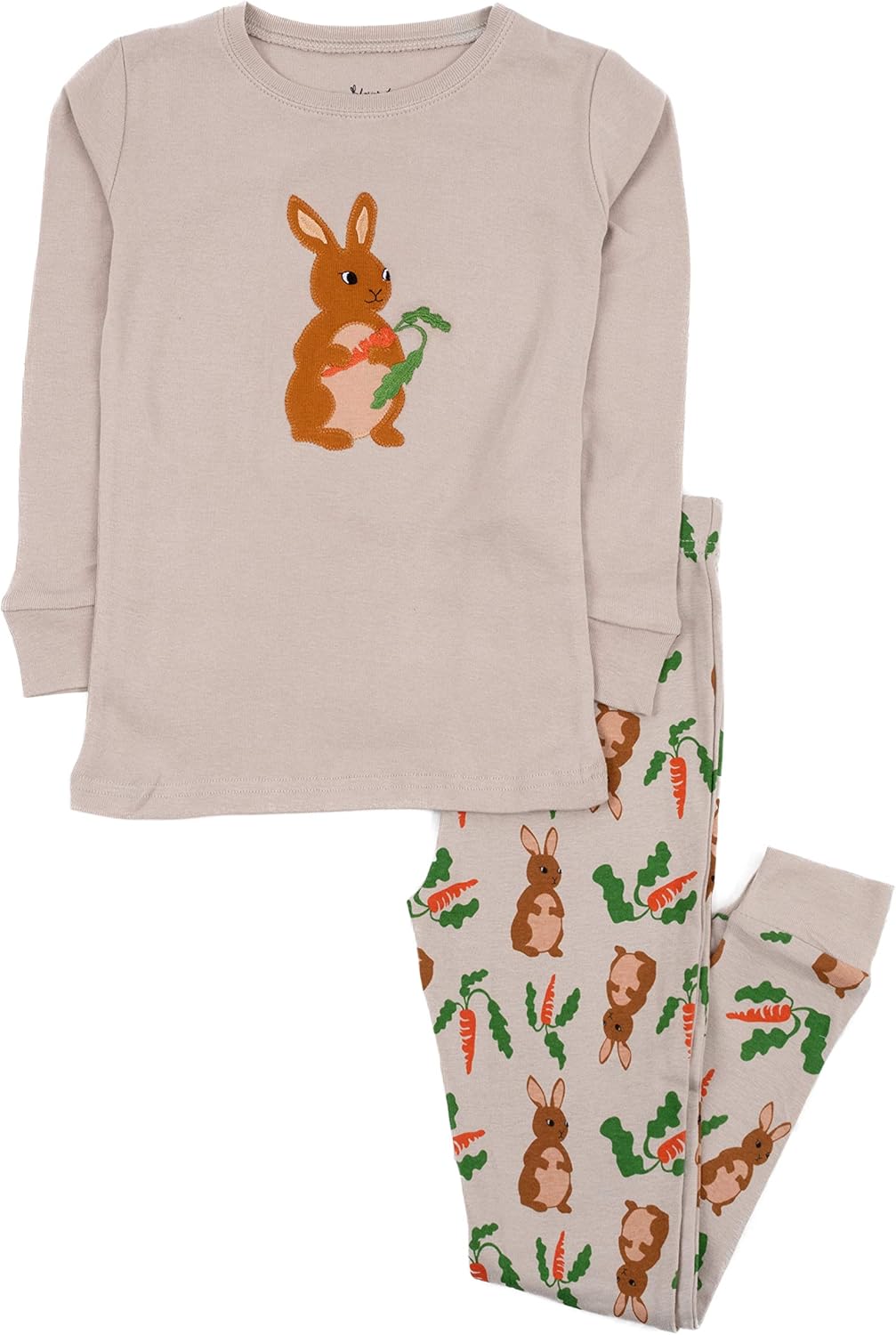 Leveret Kids Pajamas Boys Girls Christmas Prints 2-Piece Pajama Set