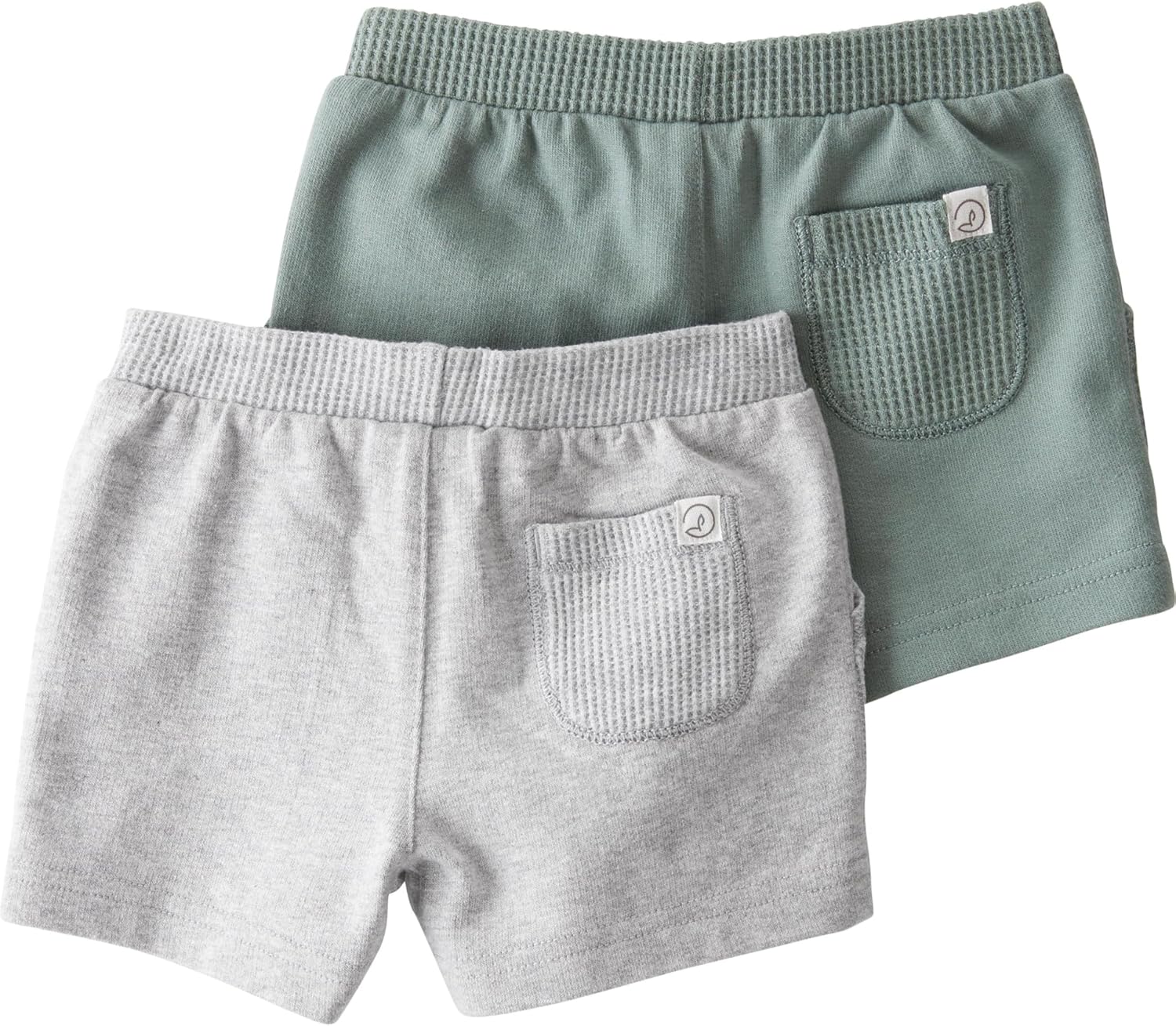 Organic Cotton Shorts for Little Planet Baby - 2-Pack