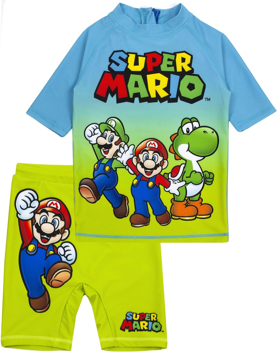 Super Mario Boys UV50 Swimming Costume