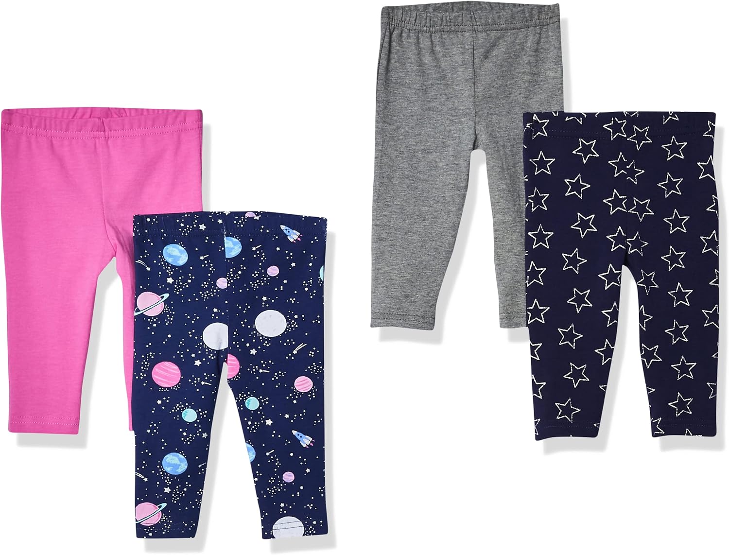 Hudson Baby Baby Girls Cotton Pants and Leggings