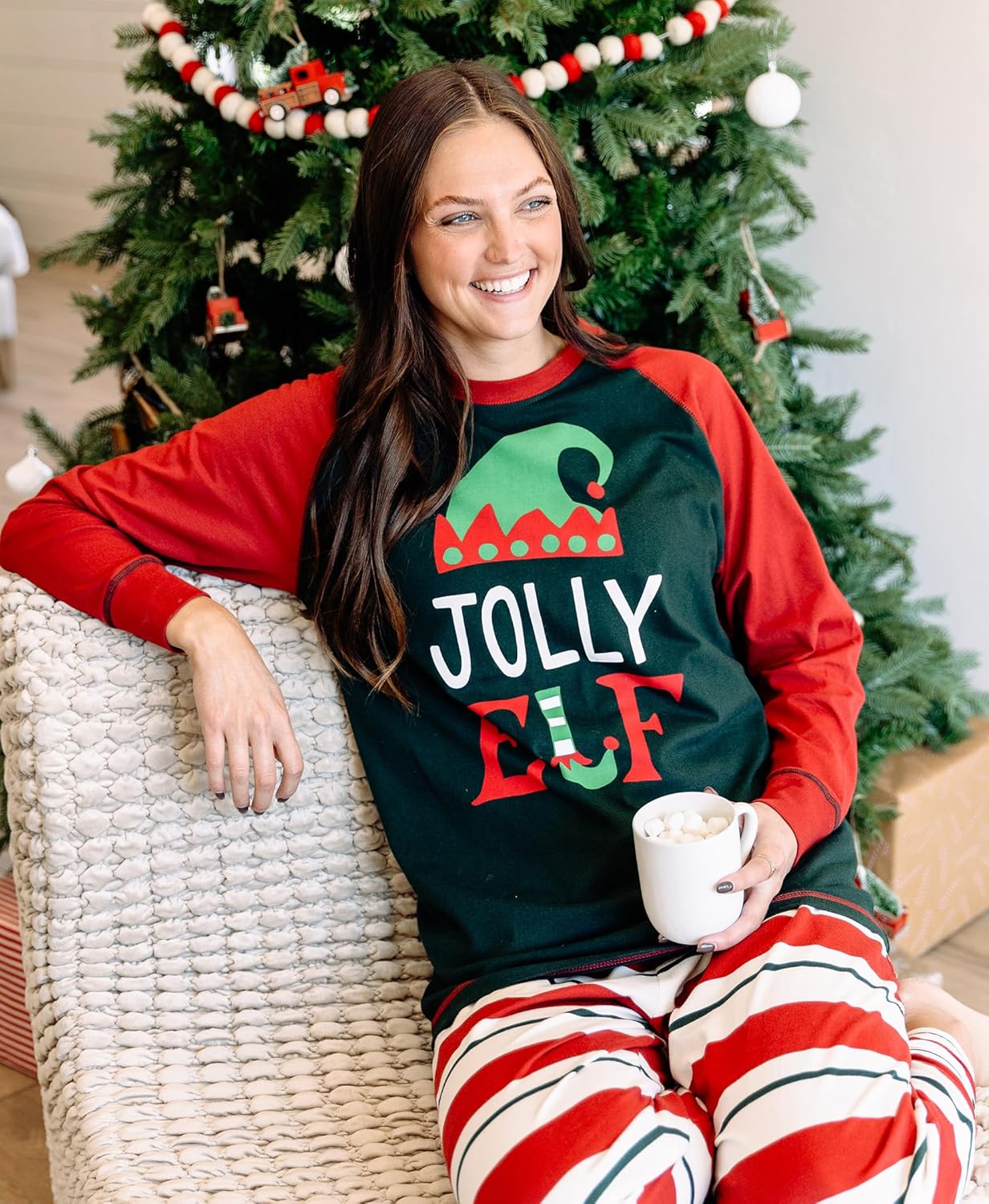 Lazy One Christmas Pajamas Family Set