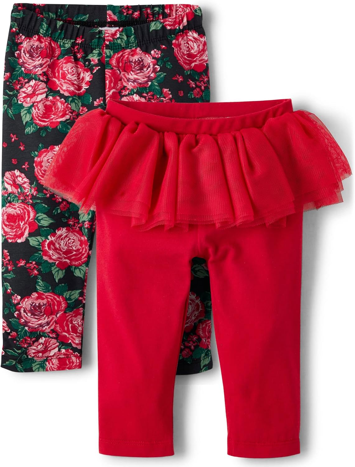 Adorable 2-Pack of Floral Baby Leggings