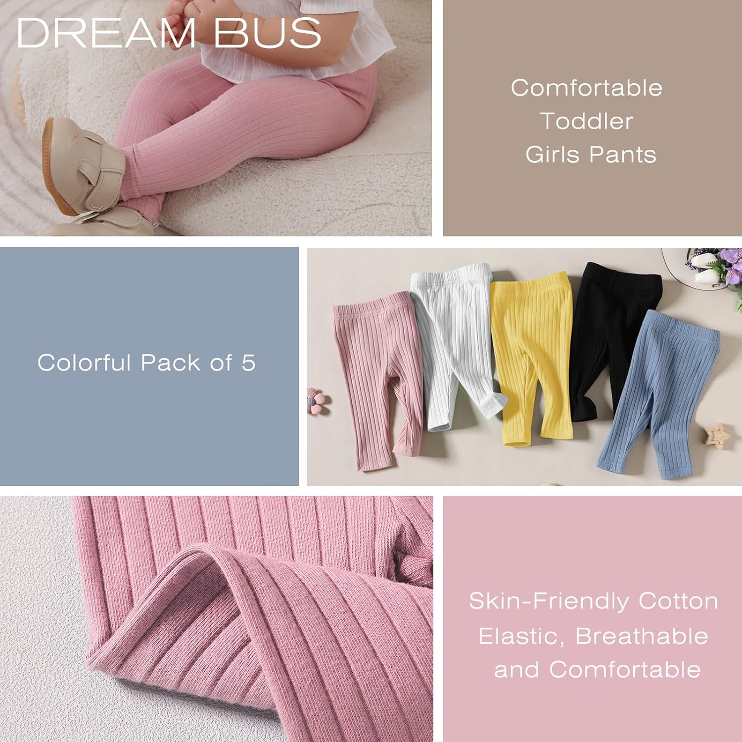 Comfortable Toddler Pants for Girls