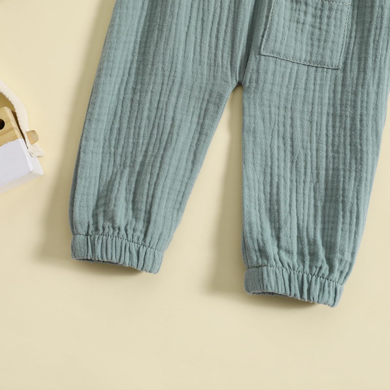 Comfy Cotton Linen Joggers for Toddler Boys Girls