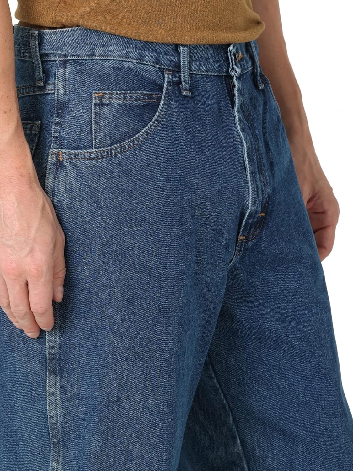 Rustler Mens Classic Relaxed Fit Denim Jeans Comfort Captivates Reinvents Style