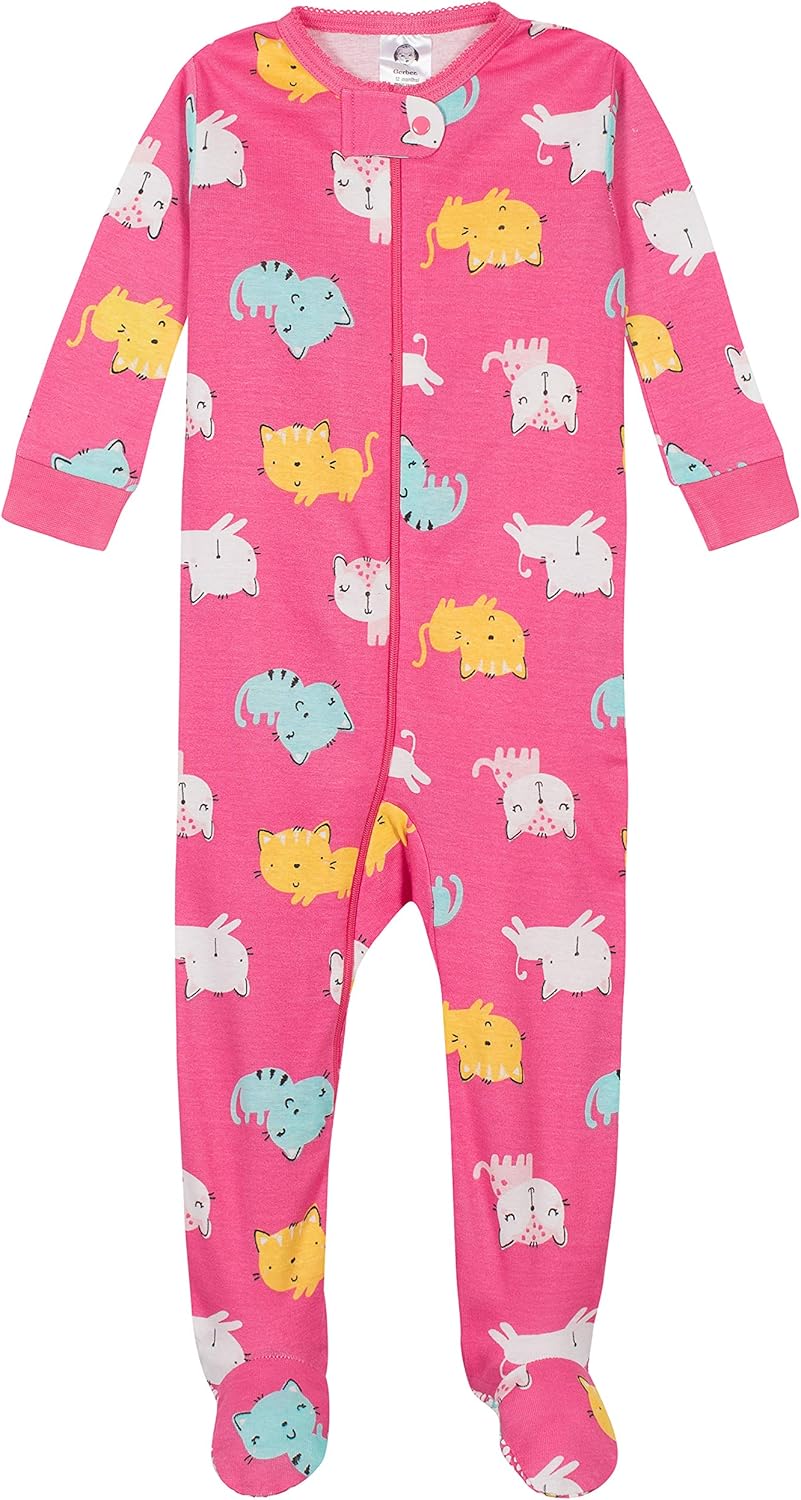4 Pack Blanket Sleepers for Baby Girls