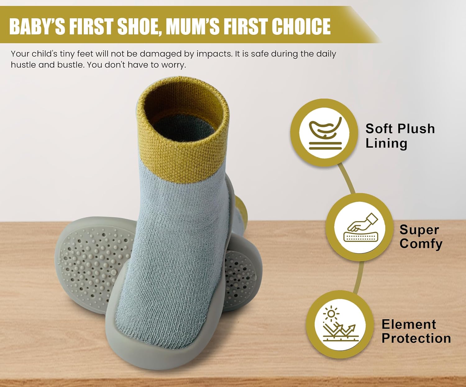 Baby girls first walking sneakers Dookeh