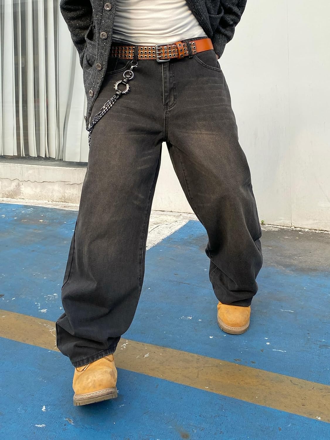 Stylish DFGIGT Mens Jeans