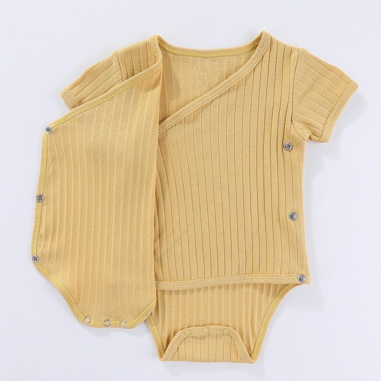 JELYLOVE Solid Unisex Baby Boy Girl Layette Sets 8-Piece Cotton Comfort