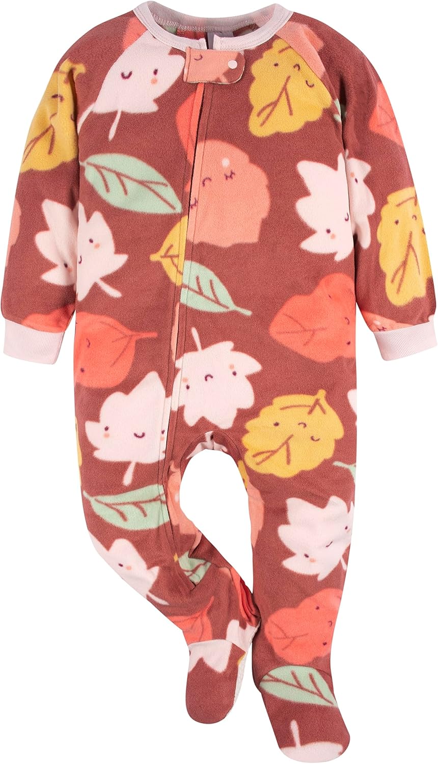 Gerber Flame-Resistant Fleece Pajamas 4-Pack