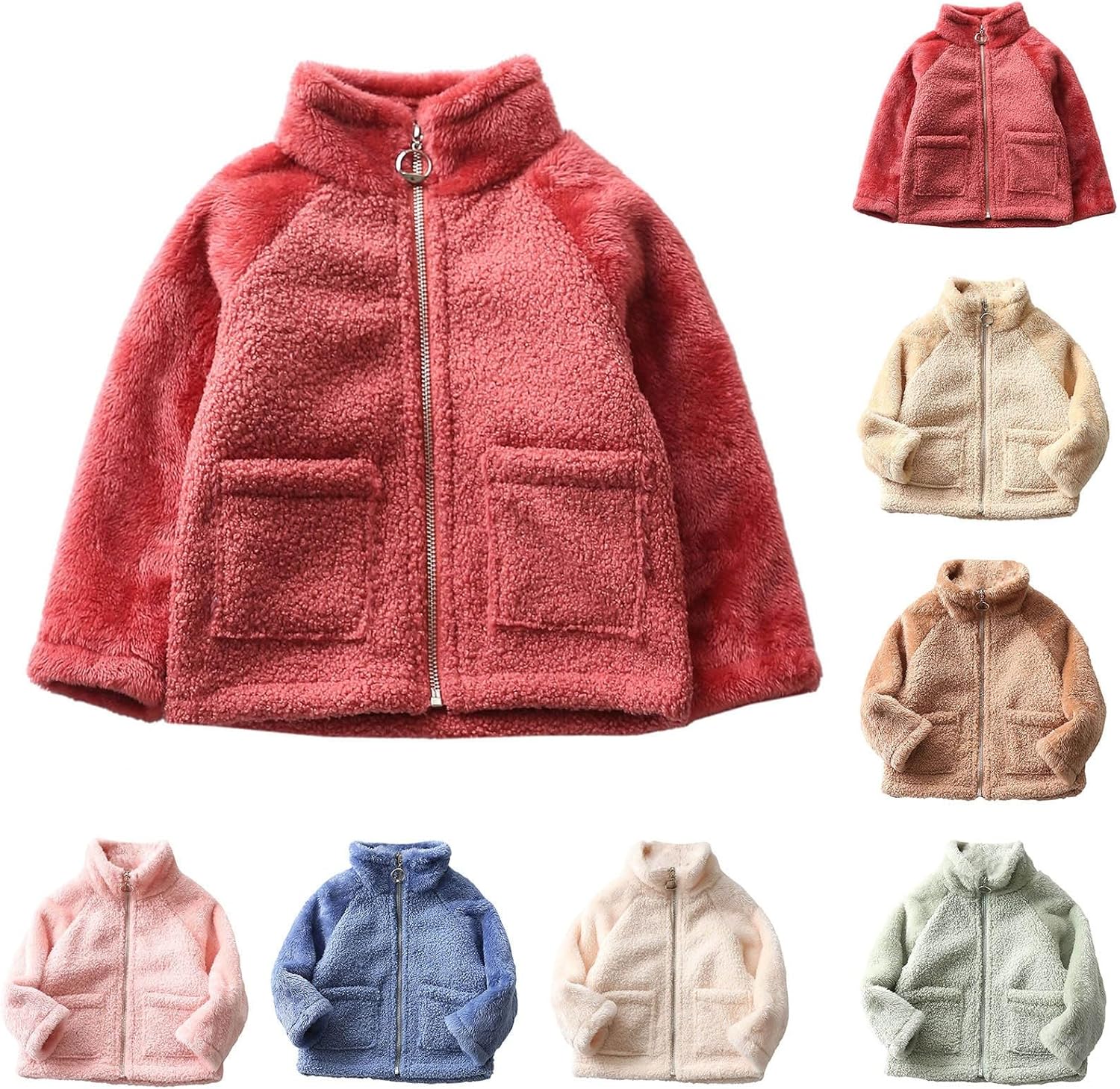 Turnback Fleece Jacket for Kids