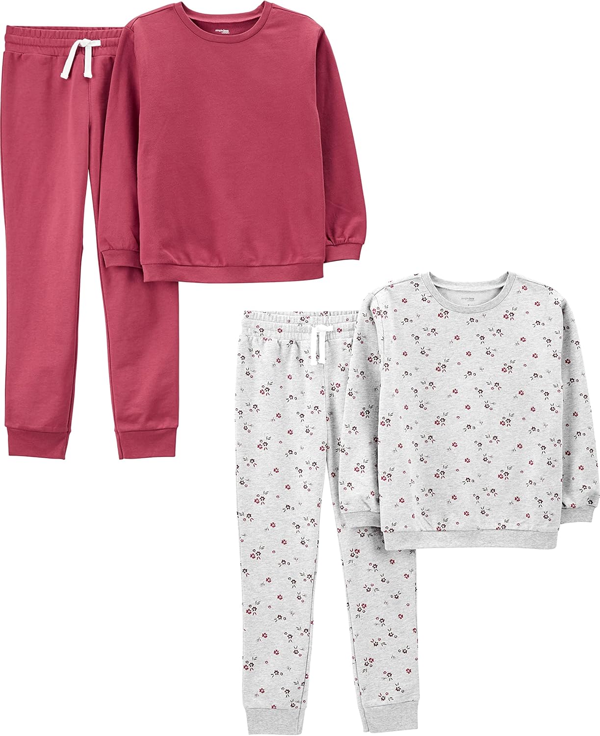 Simple Joys by Carters Girls 4-Piece Playwear Set