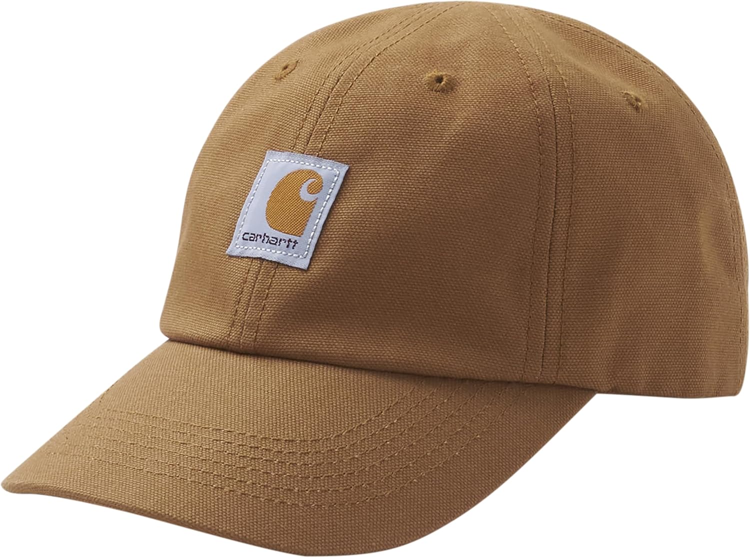 Carhartt Kids Signature Canvas Baseball Cap - Adjustable Fit