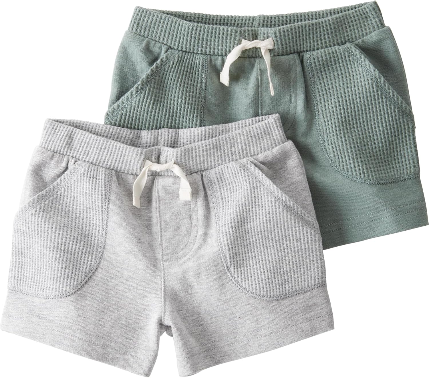 Organic Cotton Shorts for Little Planet Baby - 2-Pack