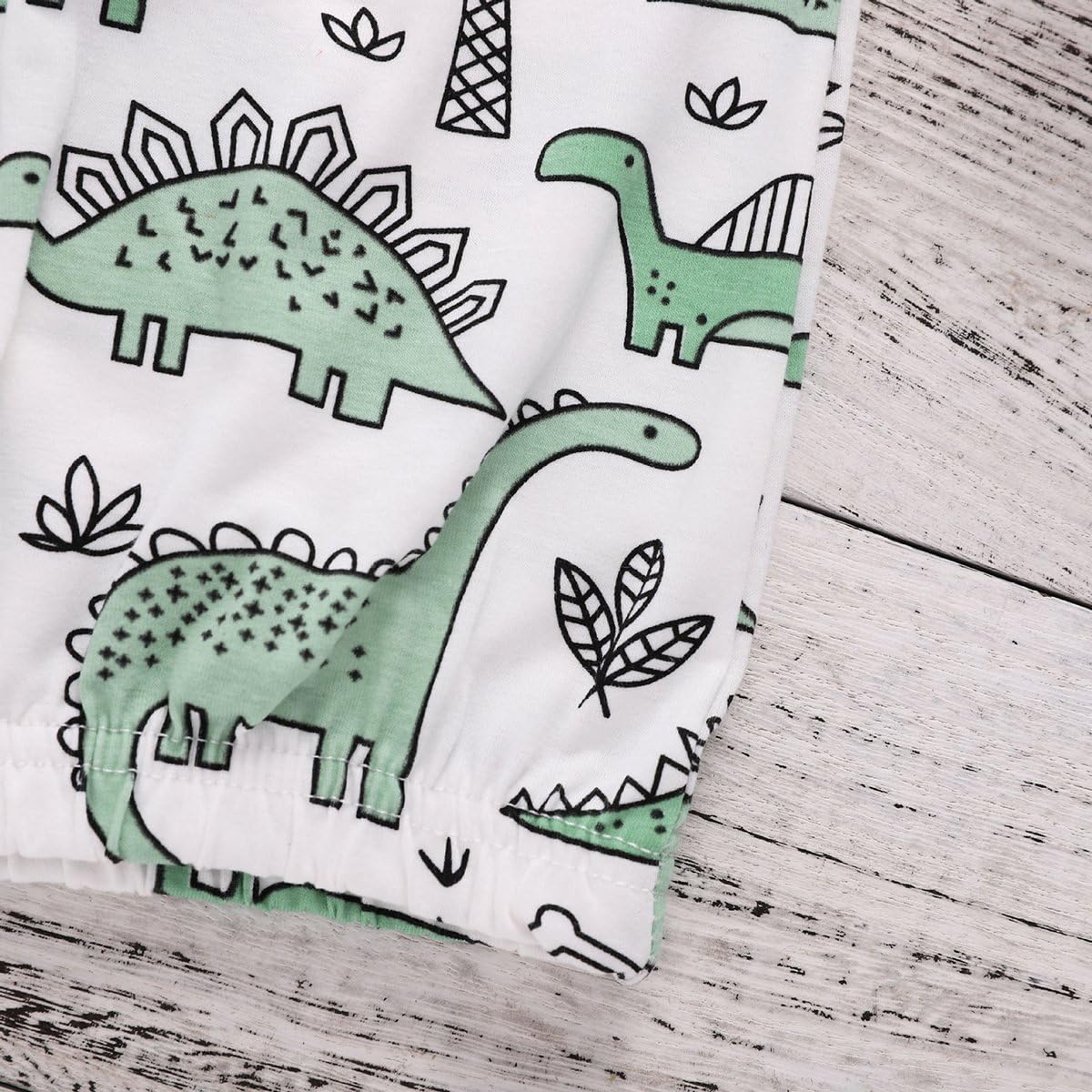 COLOOM Toddler Dinosaur Sleep Outfit