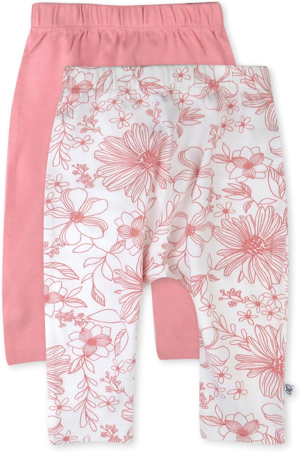 HonestBaby Organic Harem Pants for Babies 100 Organic Cotton Multipack