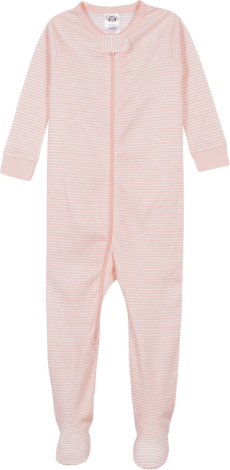 Perfect for Girls Snug Pajamas Gerber Safe Sleep