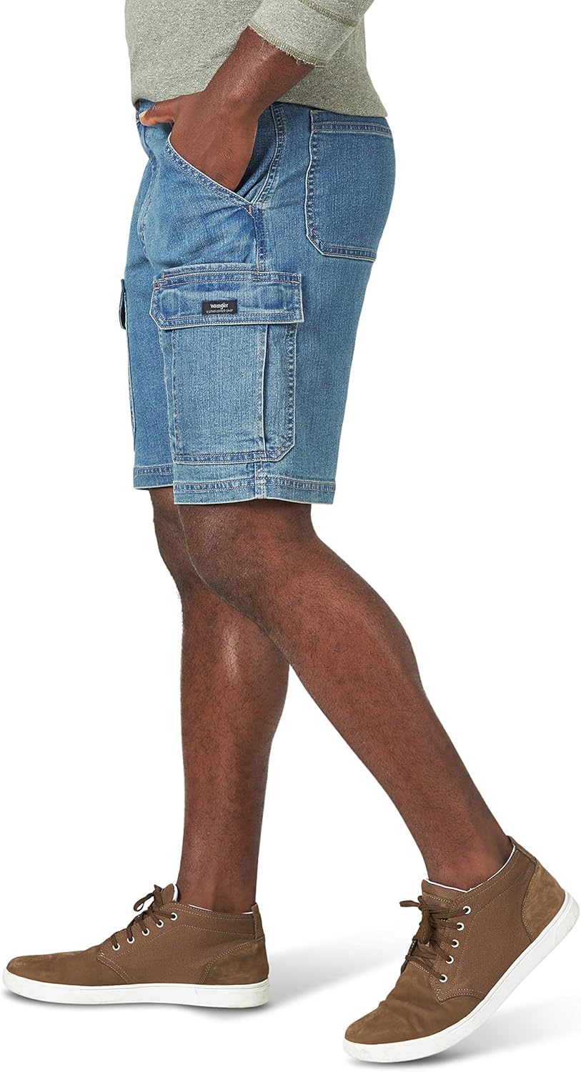 Wrangler Authentics Mens Classic Cargo Stretch Short Style Comfort