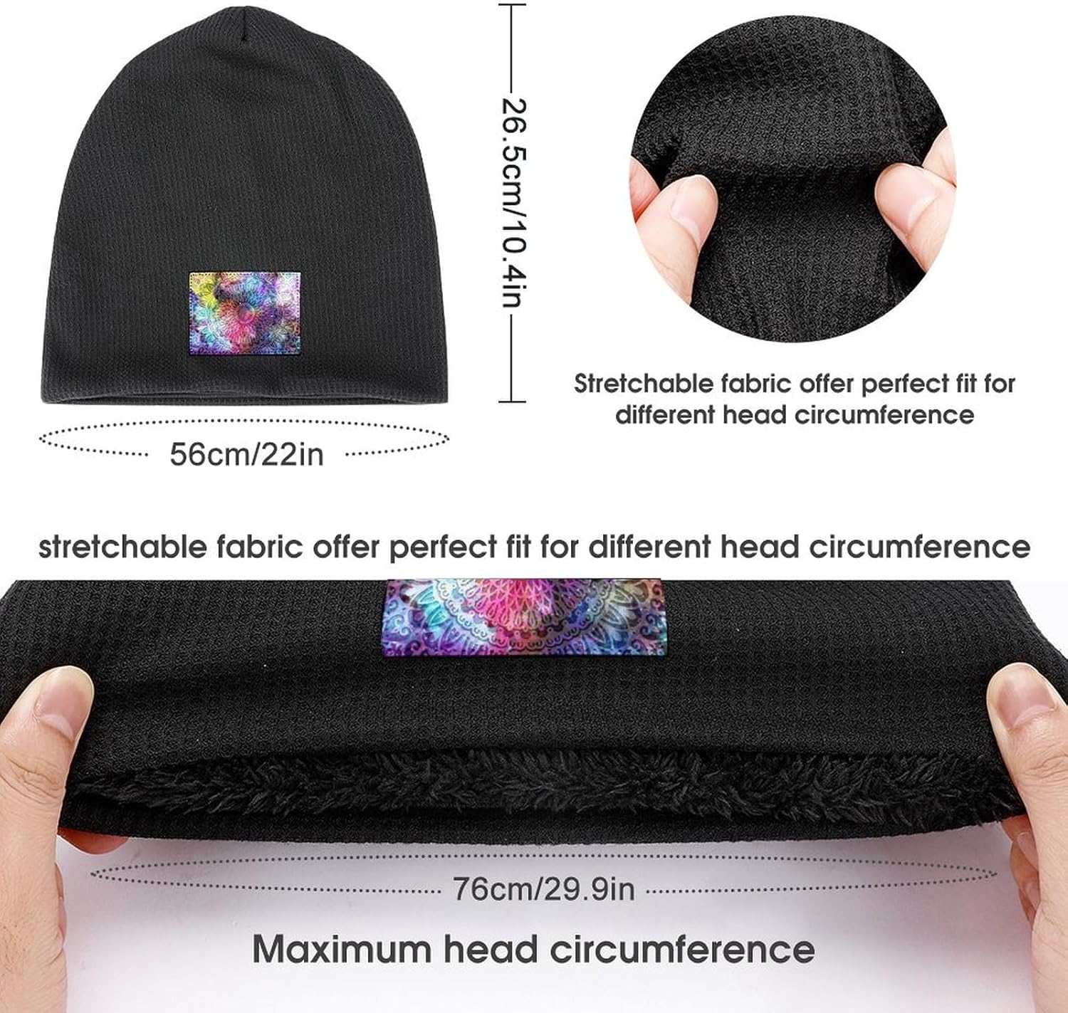 BTTLLKE Unisex Beanie Winter