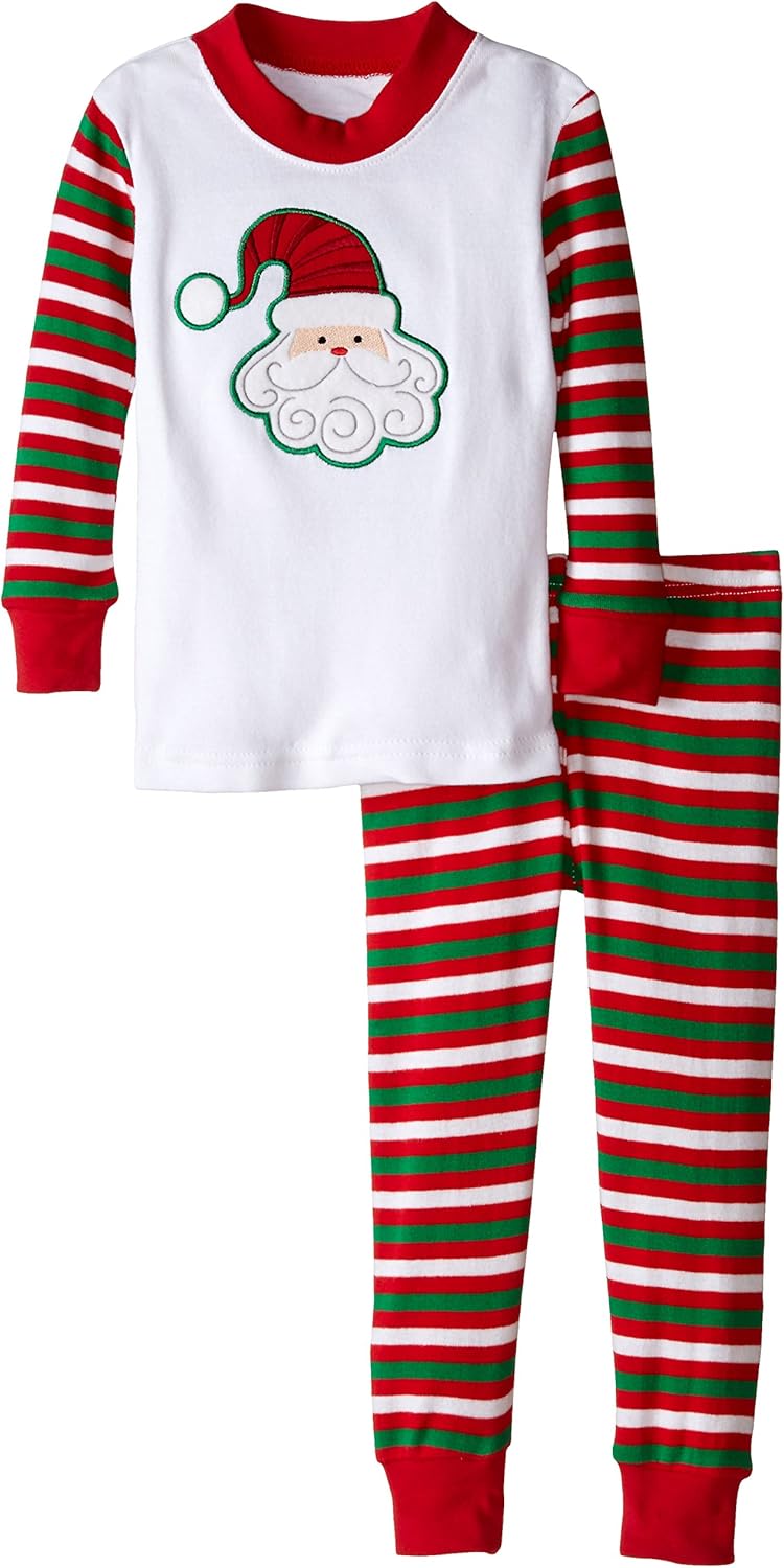 Saras Prints Unisex Baby Long John Pajamas 1