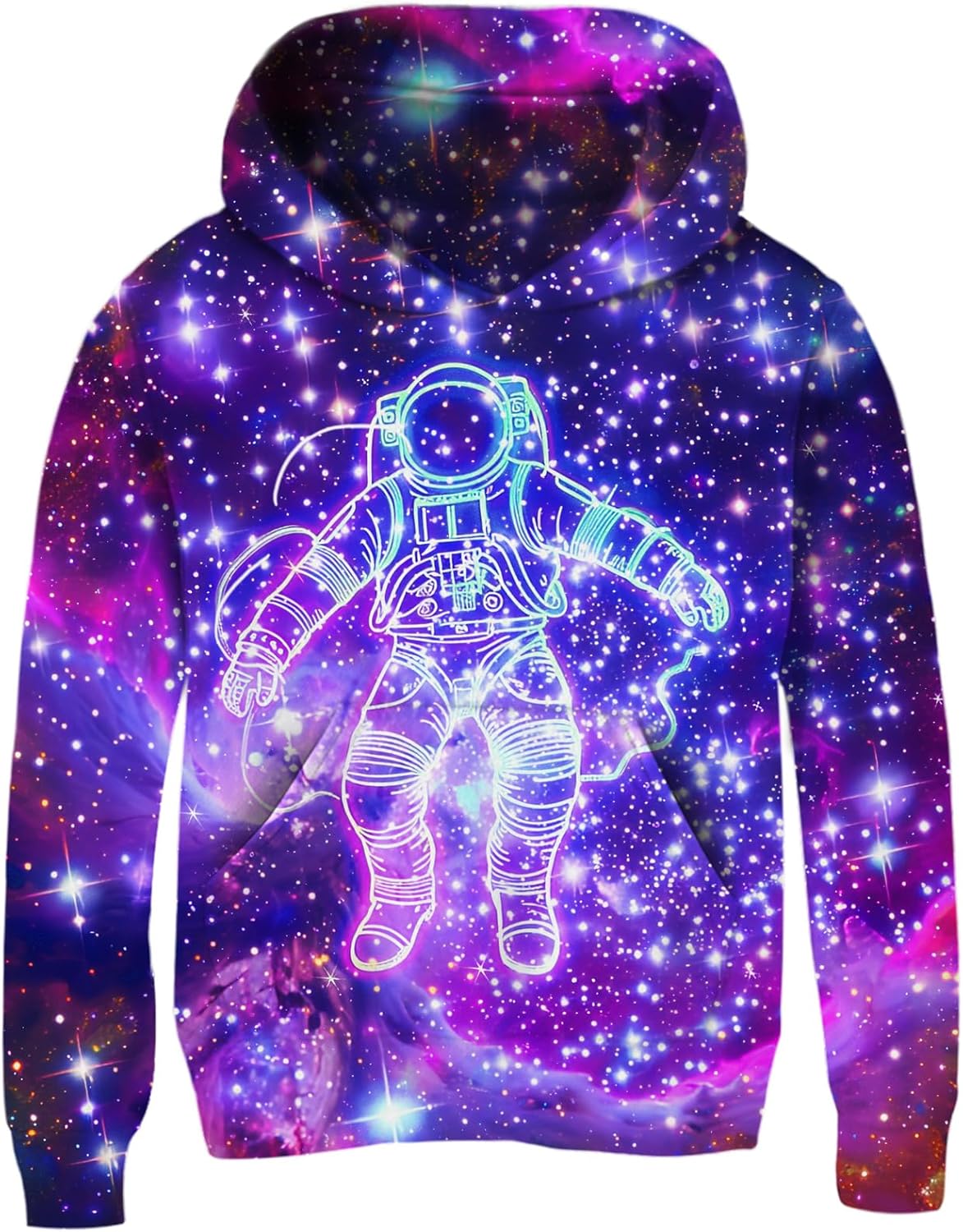 Goodstoworld Boys Girls Warm Fleece 3D Graphic Hoodie