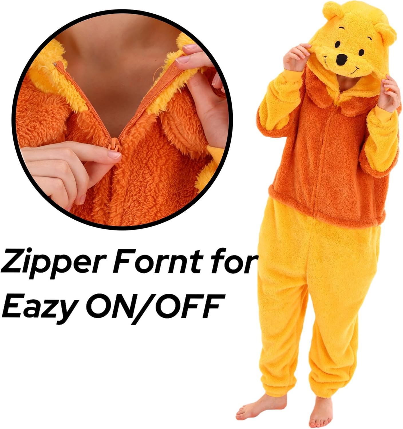 COSUSKET Fitted Adult Onesie Pajamas