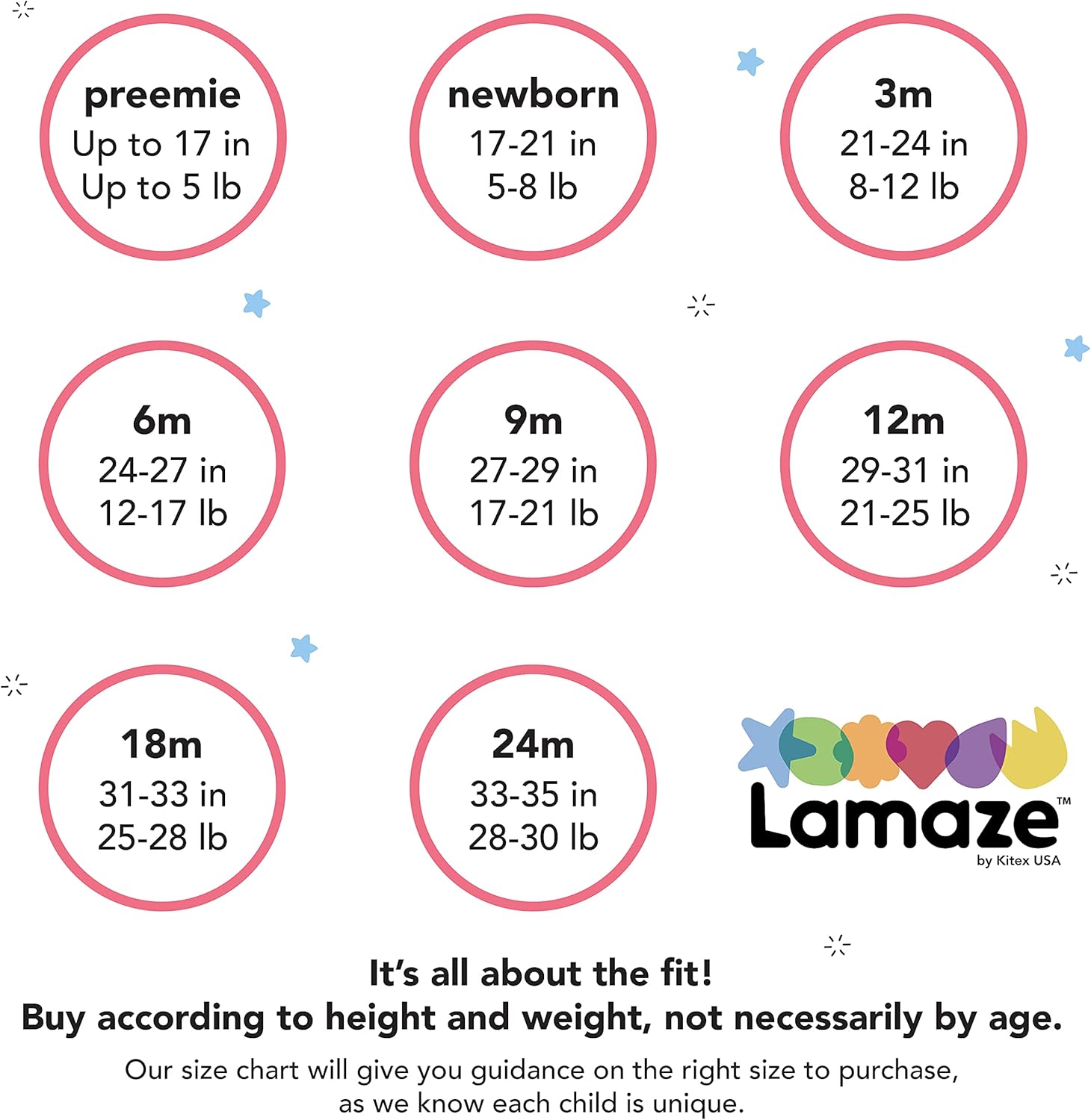 Lamaze Baby Girls Eco-Friendly Sleep N Play 2 Pk