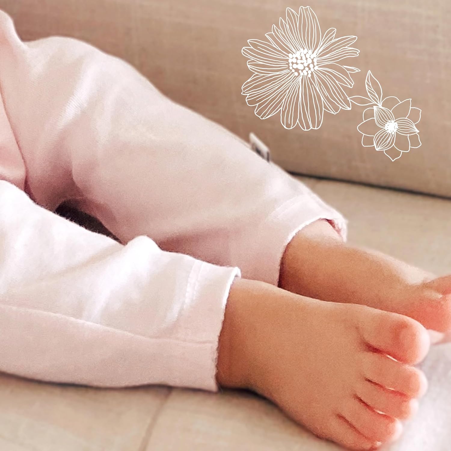 HonestBaby Organic Harem Pants for Babies 100 Organic Cotton Multipack