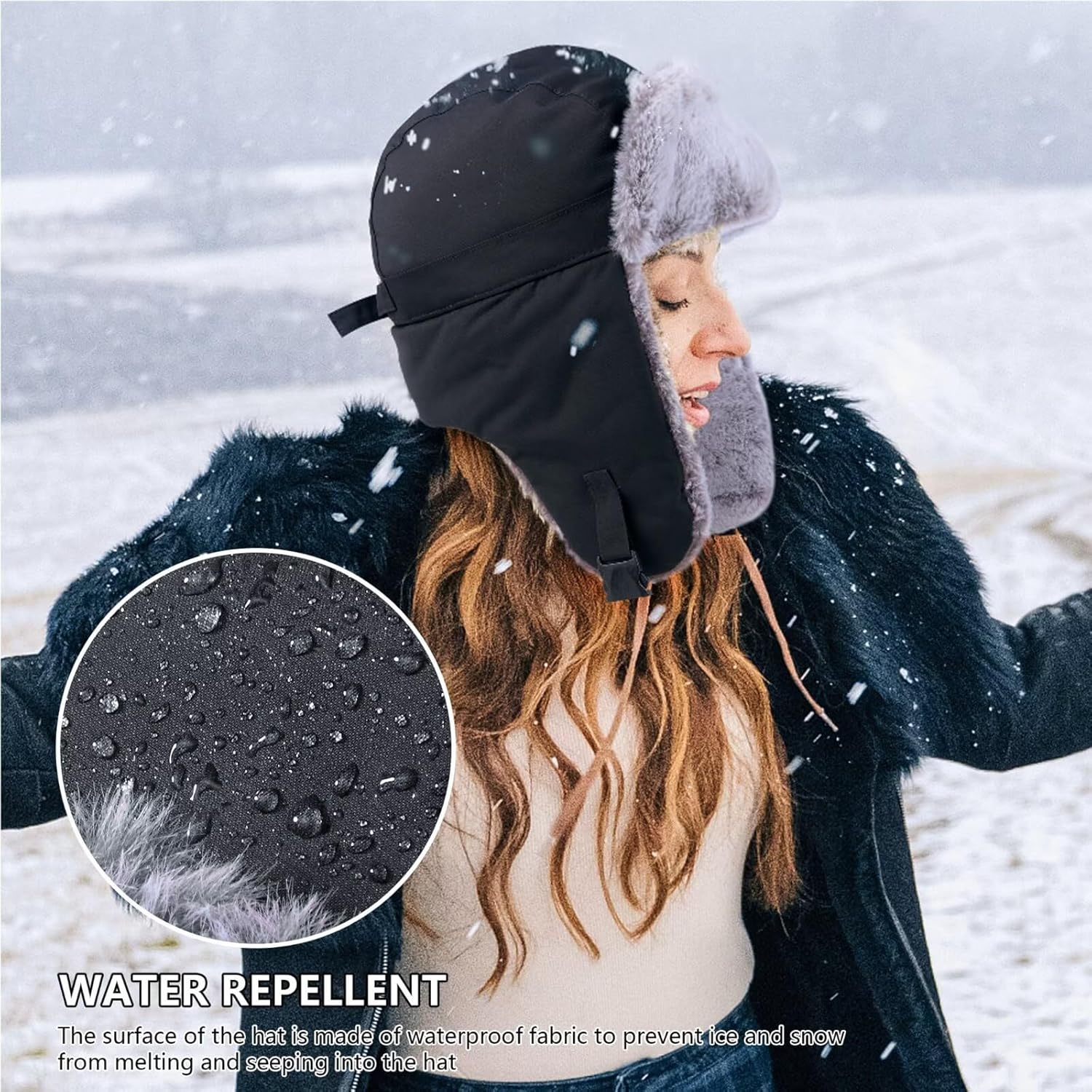 Winter Trapper with Ear Flap Insulated