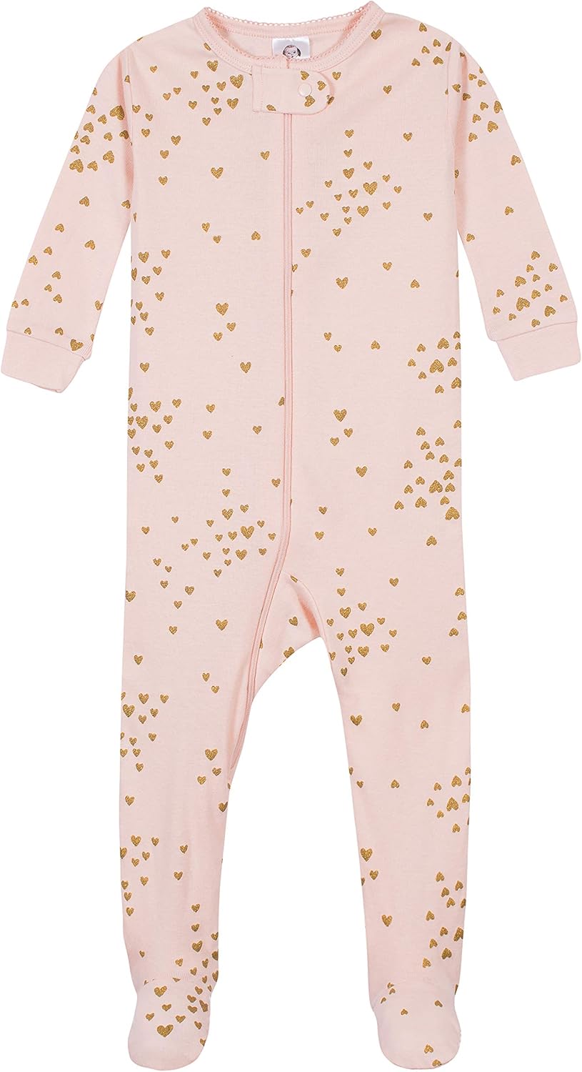 Perfect for Girls Snug Pajamas Gerber Safe Sleep