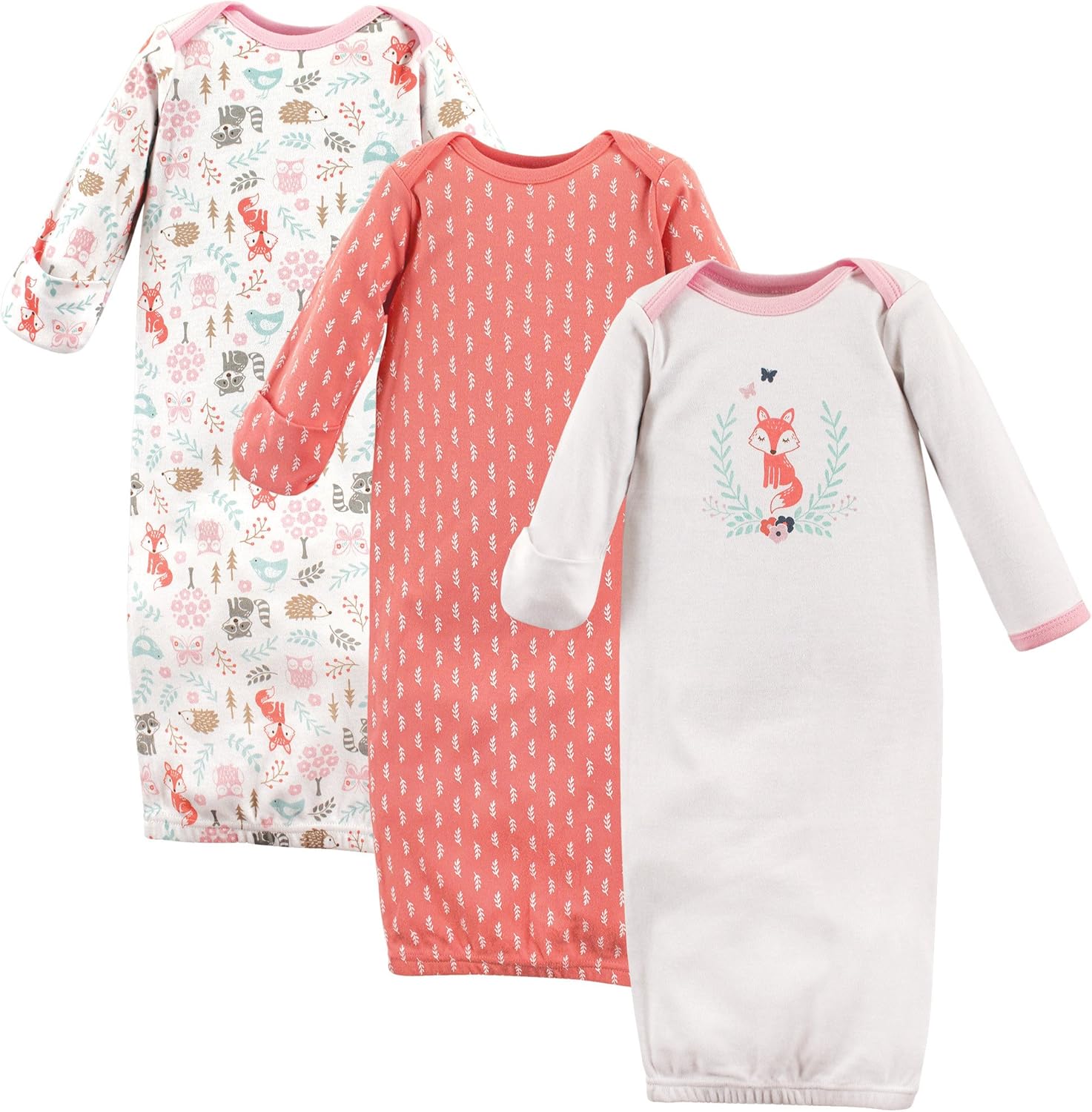 Hudson Baby Baby Girls Cotton Gown Nightfire