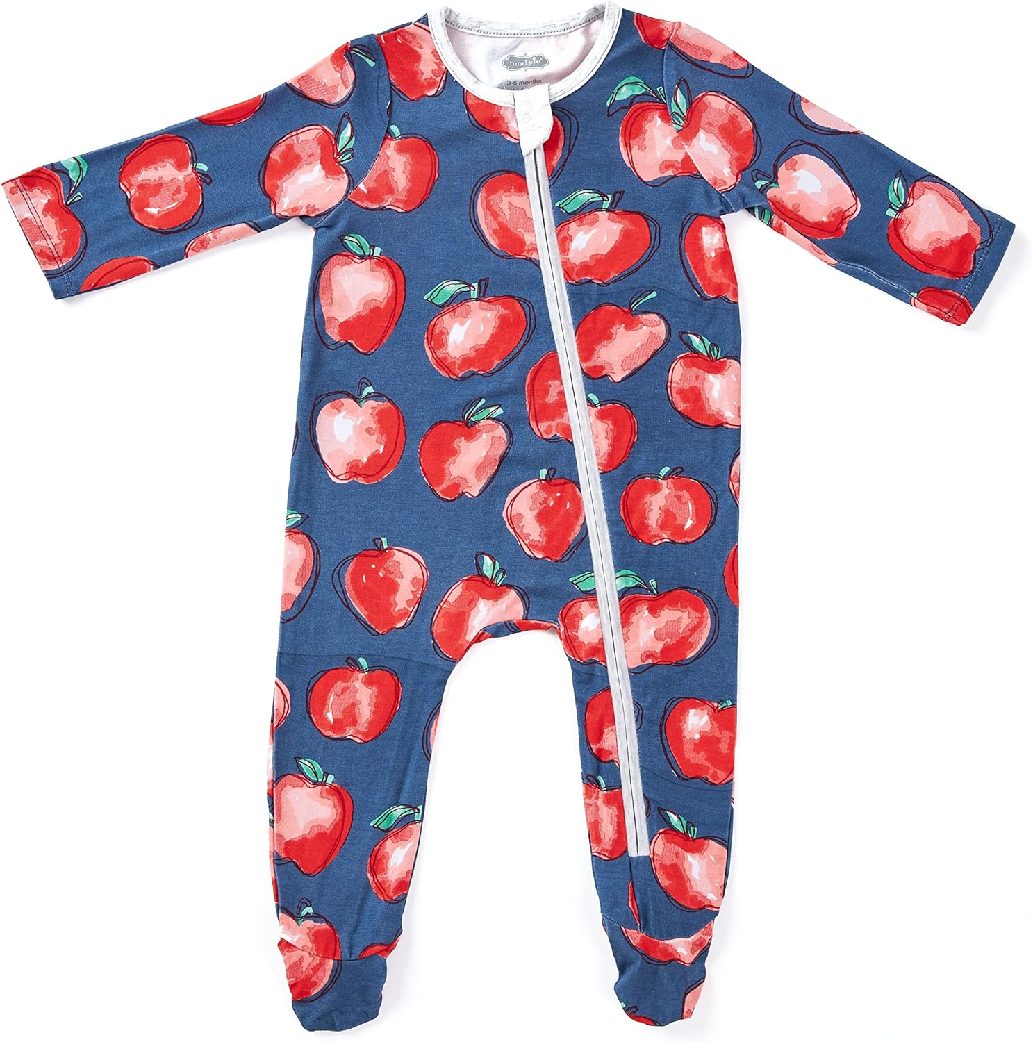 Blocks Pajama Set - Baby Girls Nighttime Outfit for School Days