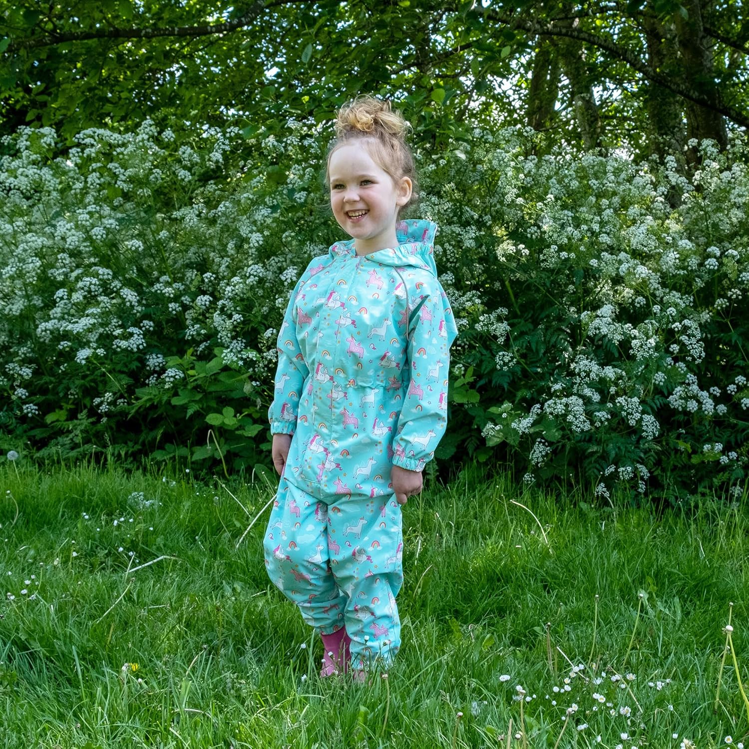 JAN JUL Waterproof Windproof rain coveralls for kids