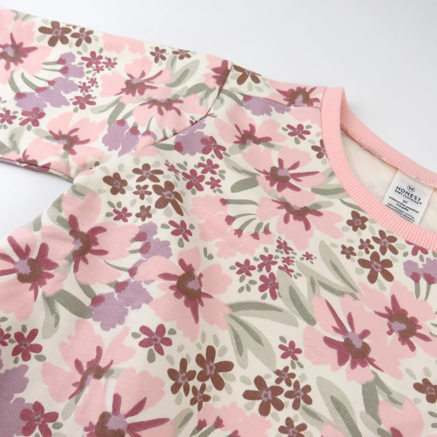 HonestBaby Organic PulloverSweatshirt Set for Kids
