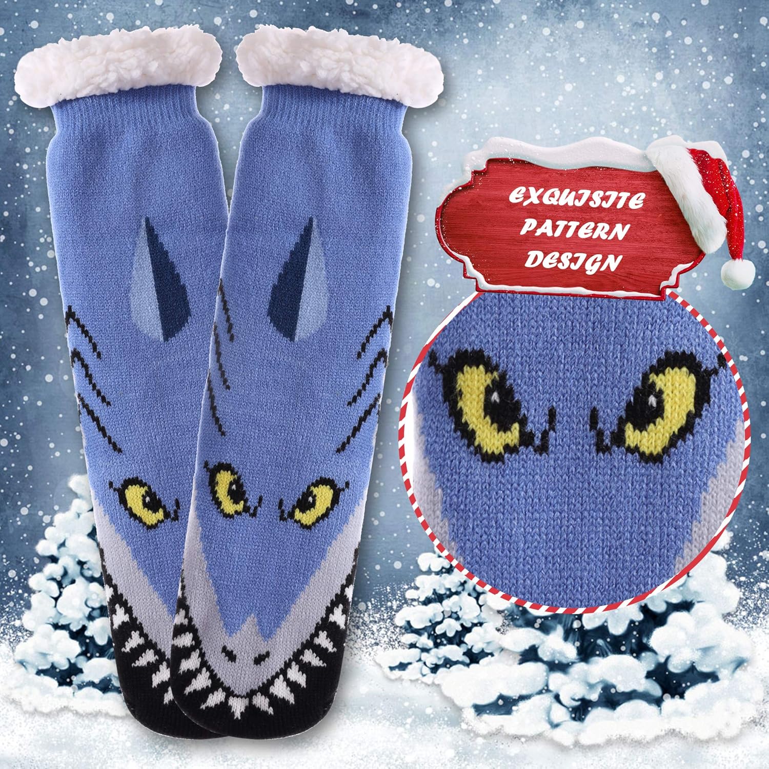 DYW Mens Thermal Slipper Socks