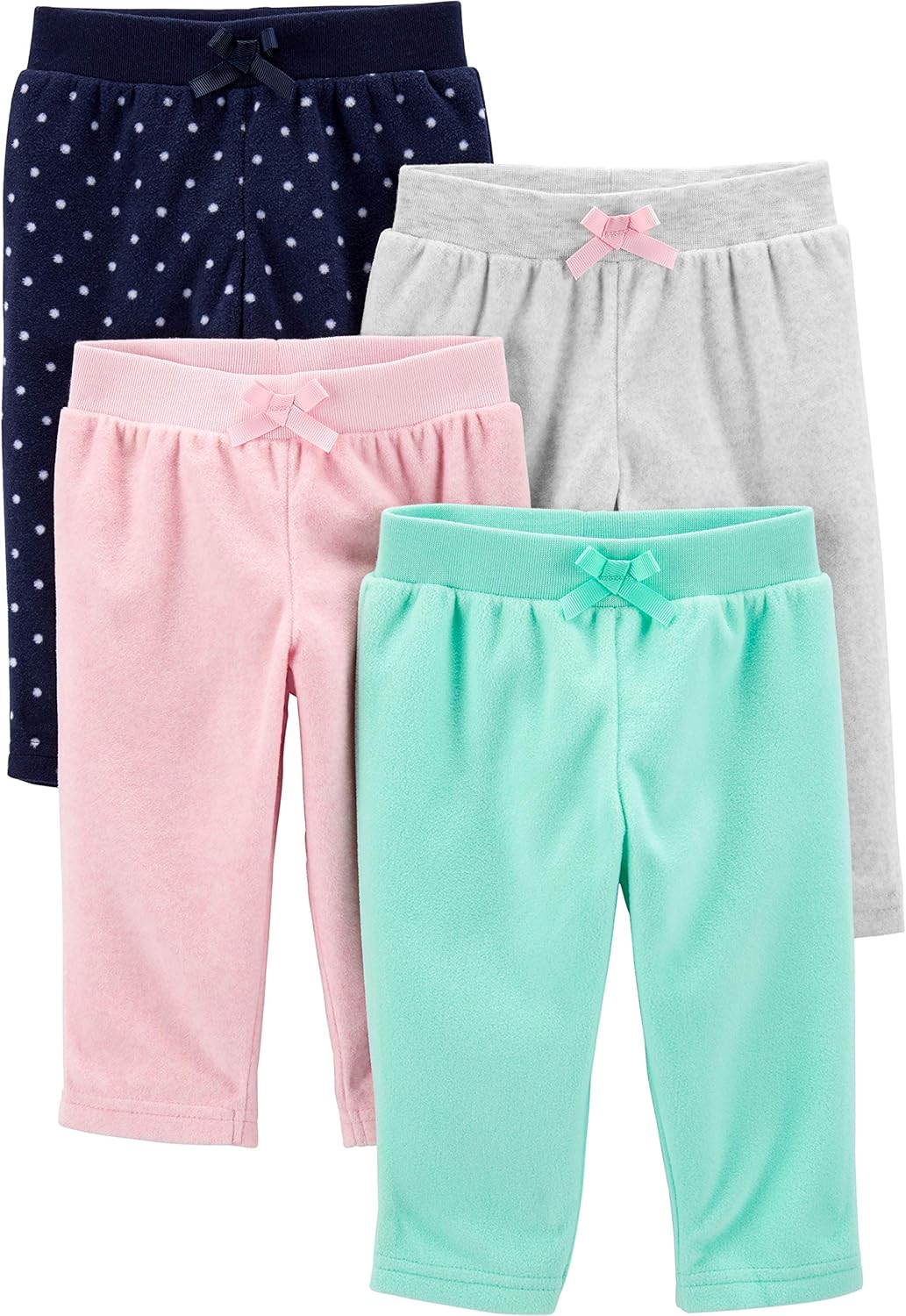 4-Pack Fleece Pants for Babies