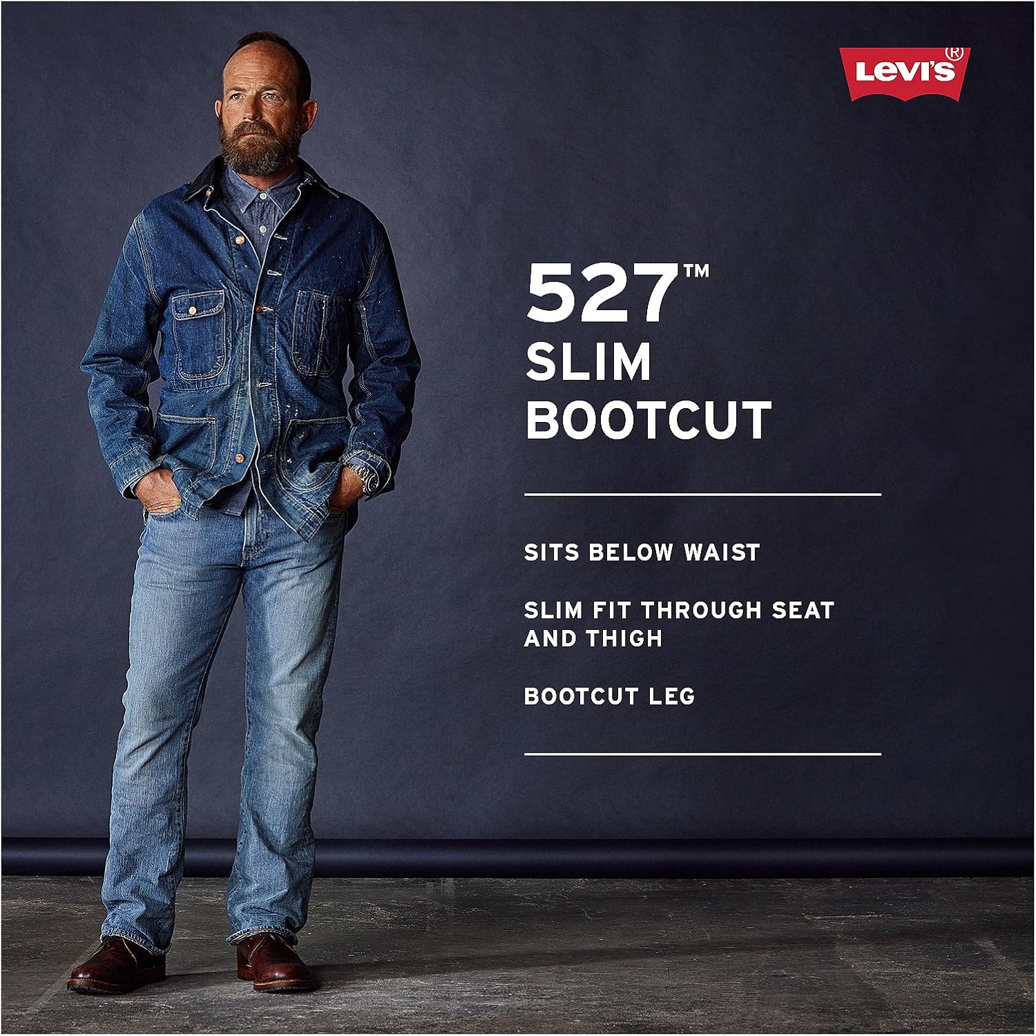 Levis 527 Slim Bootcut Jeans Premium Fit for Style Comfort